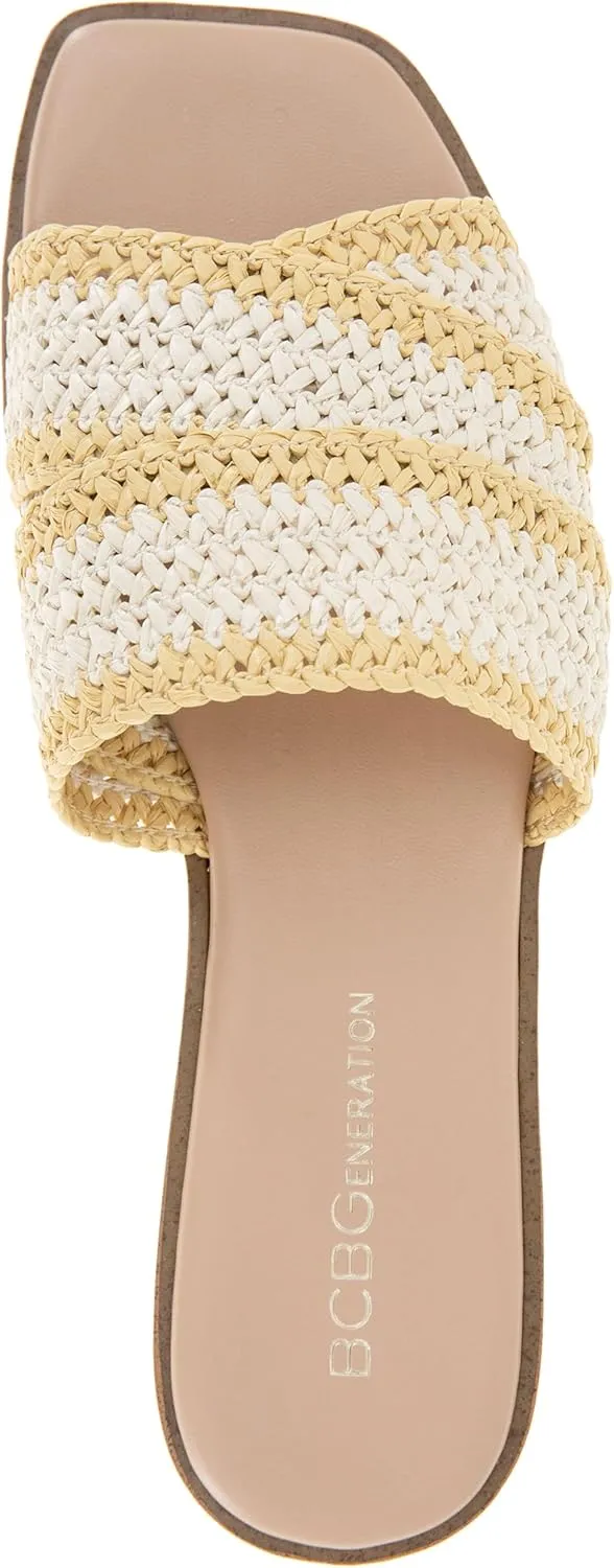 BCBGeneration Women's Summer Sandal Flat