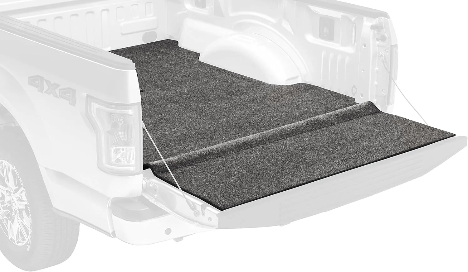Bedrug XLT Bed Mat | 2005 - 2023 Toyota Tacoma 60.5 Bed, Charcoal Grey | XLTBMY05DCS