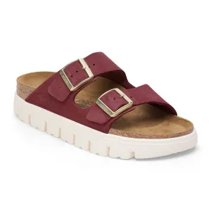 Birkenstock Arizona Chunky Narrow Slide Sandal (Women) - Berry Crush Suede