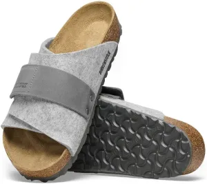 Birkenstock Kyoto Slide Sandals - Classic Inspiration & Modern Comfort with Contoured Cork Footbed - Multiple Colors & Sizes