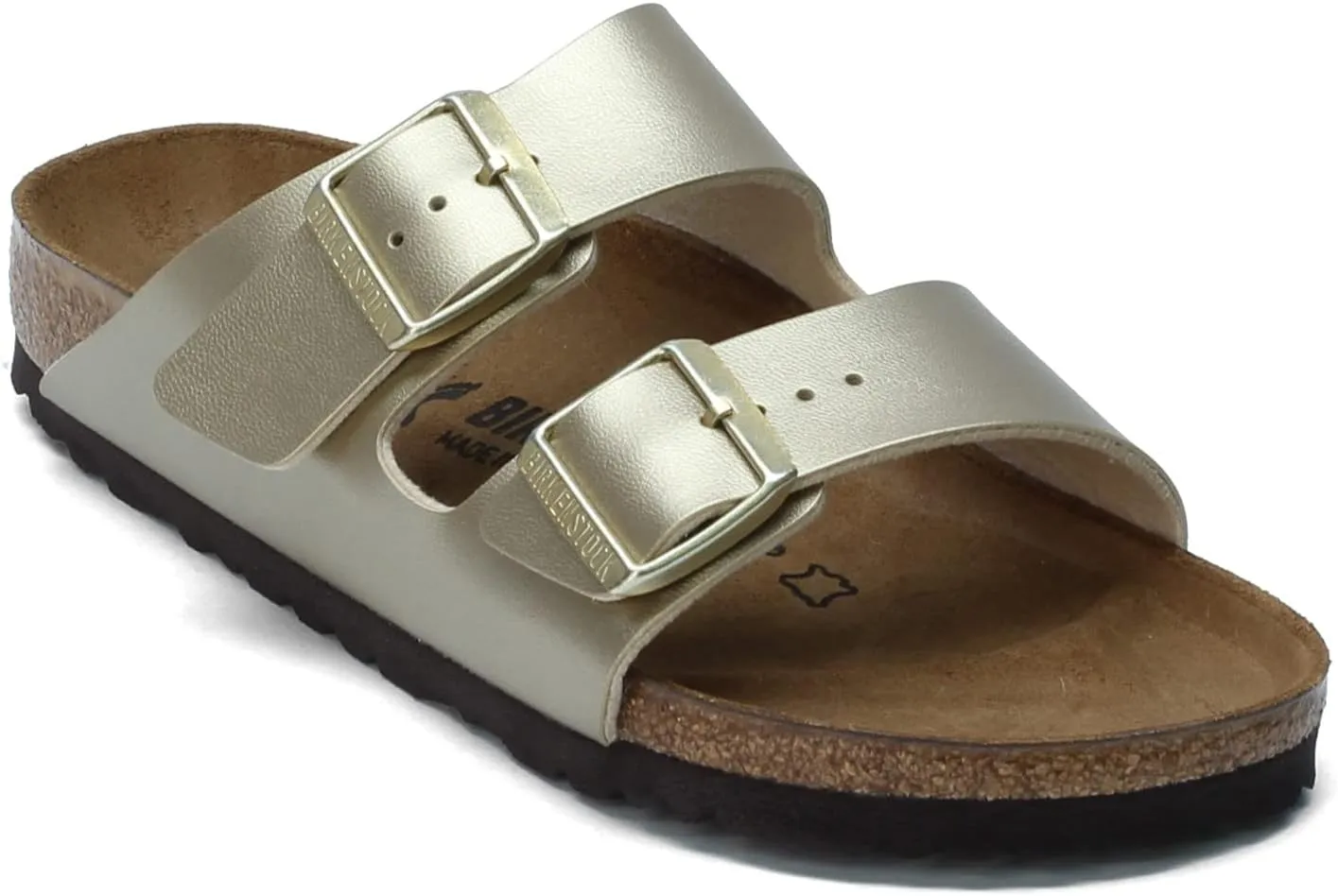 Birkenstock Women's Slide Sydney Grcfl Taupe Bf R, 36 EU