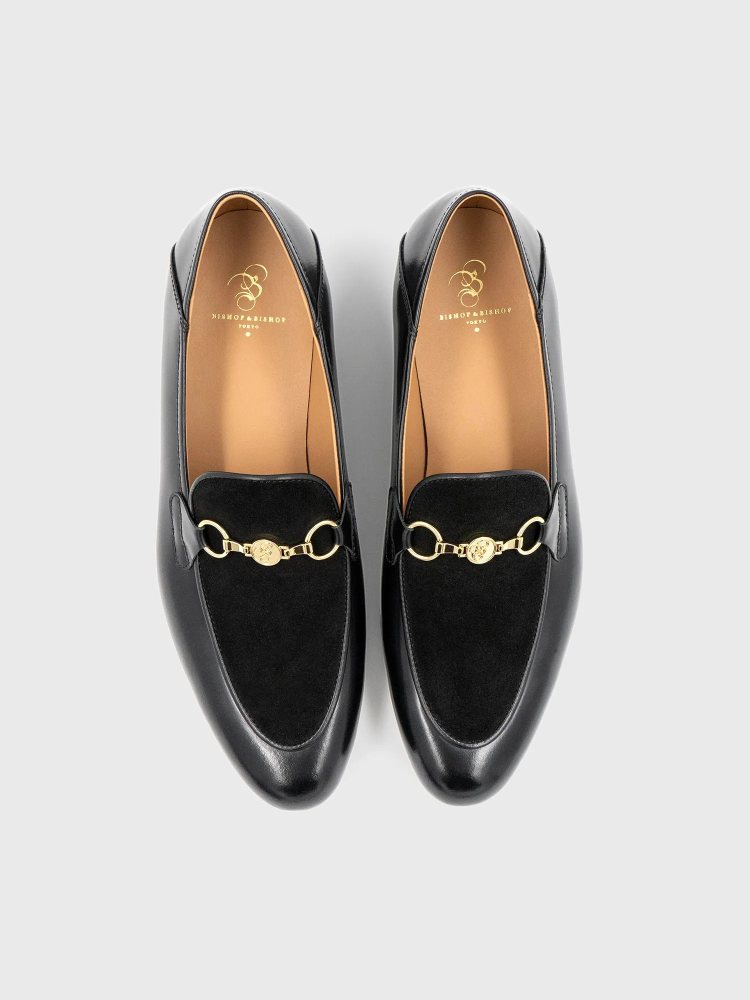 Bishop Horsebit Loafers – Gold