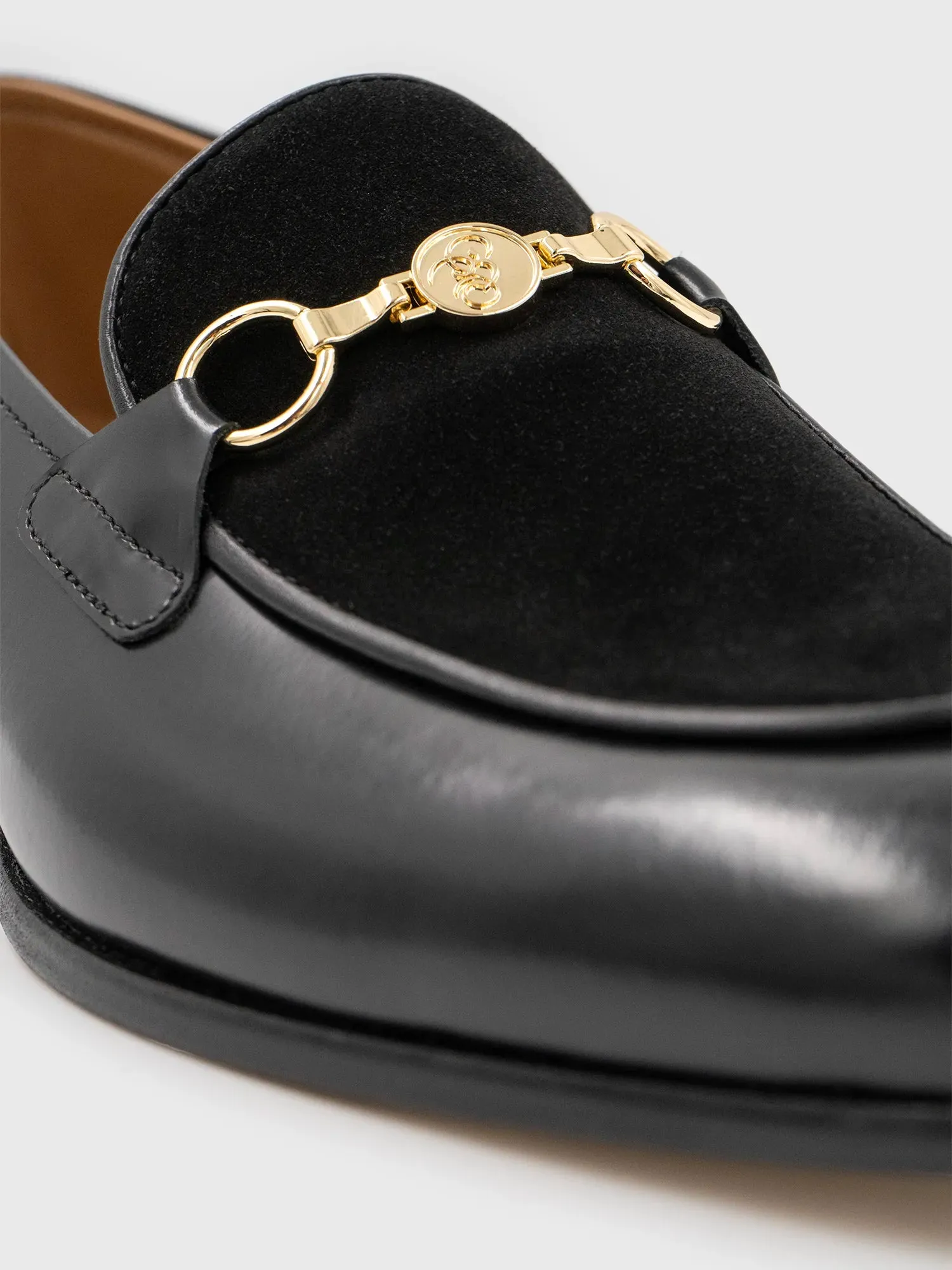 Bishop Horsebit Loafers – Gold