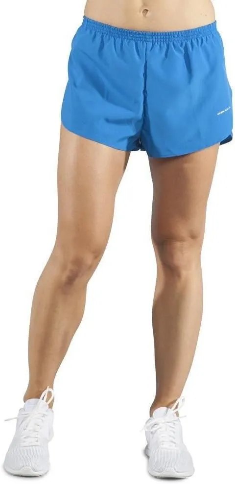 BOA Womens 1" Elite Split Solid Running Short (1001B)