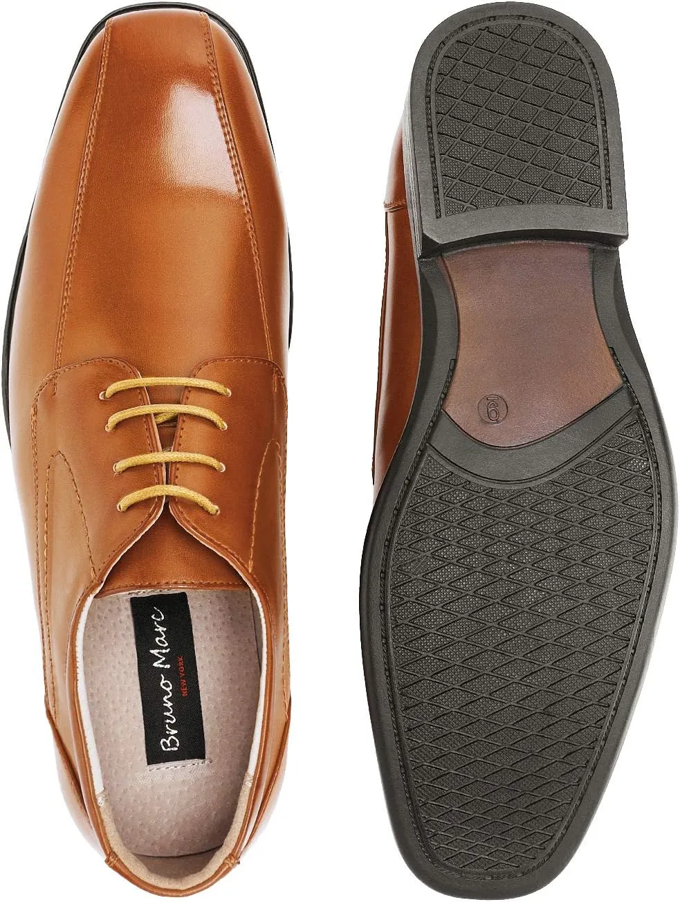 Bruno Marc Men's Dress Shoes Formal Classic Lace-up Oxfords