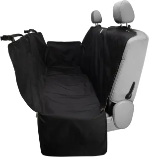 Carhartt Universal Fitted Nylon Duck Pet Hammock, Dog Back Seat Cover, Black