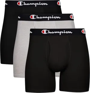 Champion Men's Every Day Comfort Stretch Cotton Boxer Briefs
