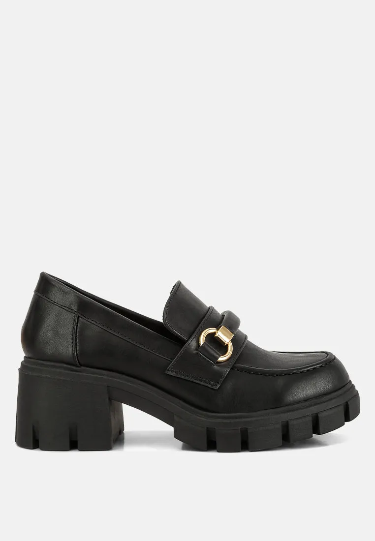 Chunky Platform Loafers By RAG