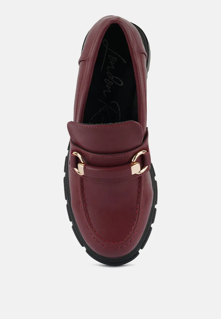 Chunky Platform Loafers By RAG
