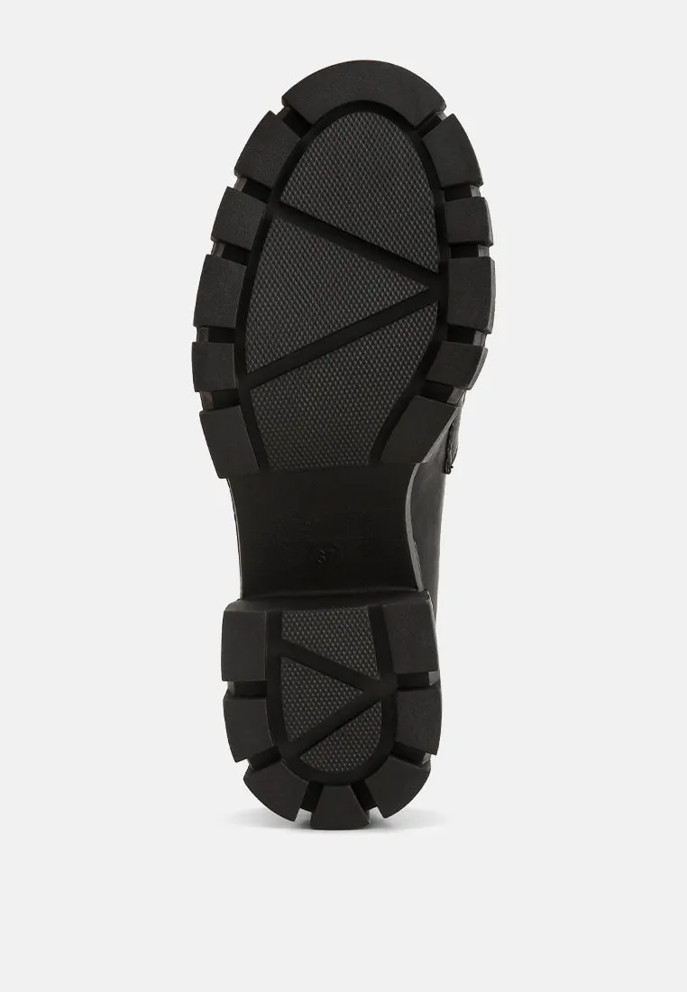 Chunky Platform Loafers By RAG