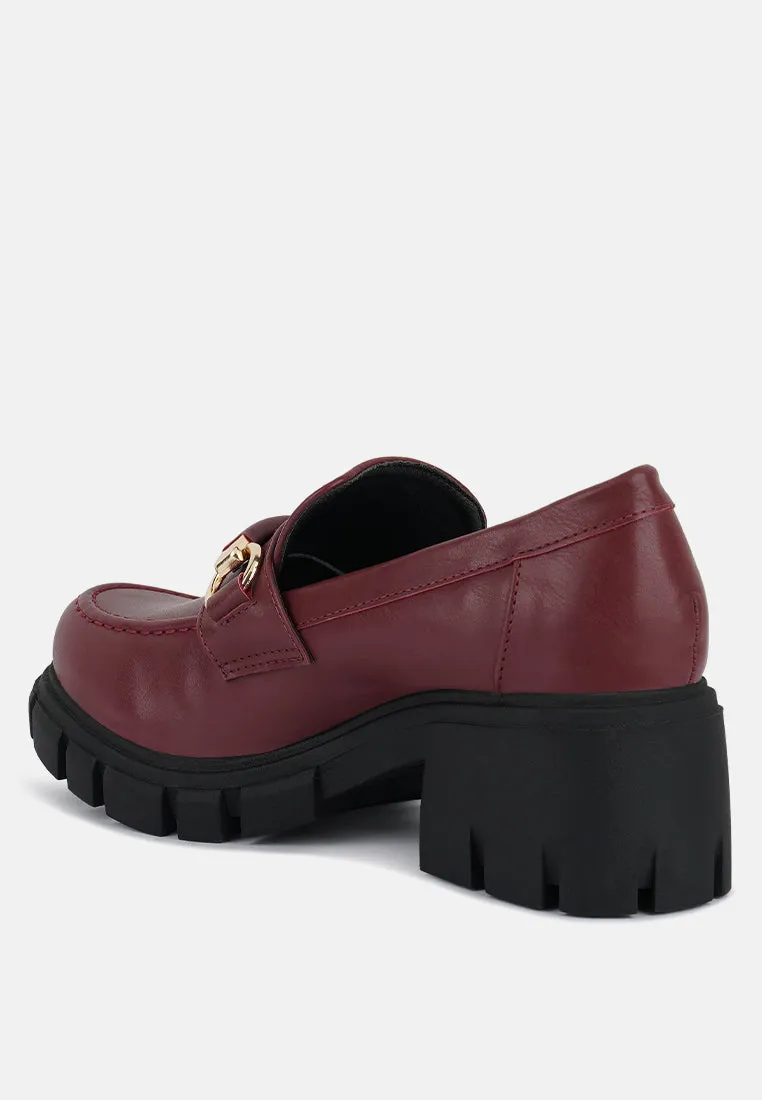 Chunky Platform Loafers By RAG