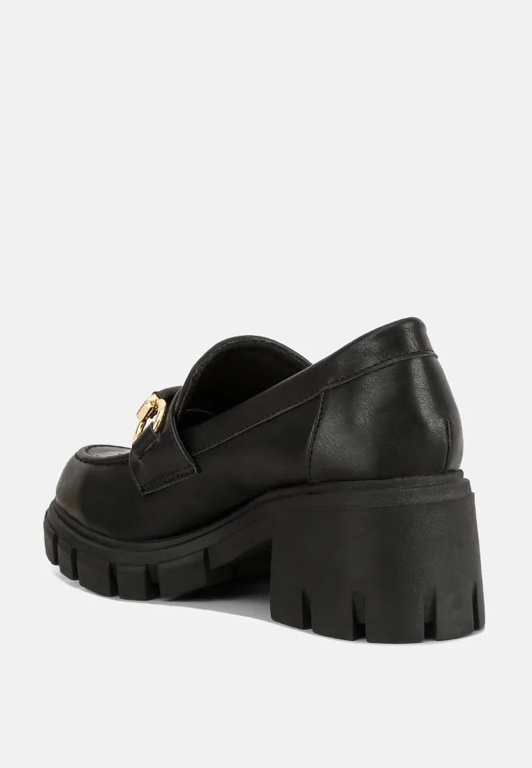 Chunky Platform Loafers By RAG