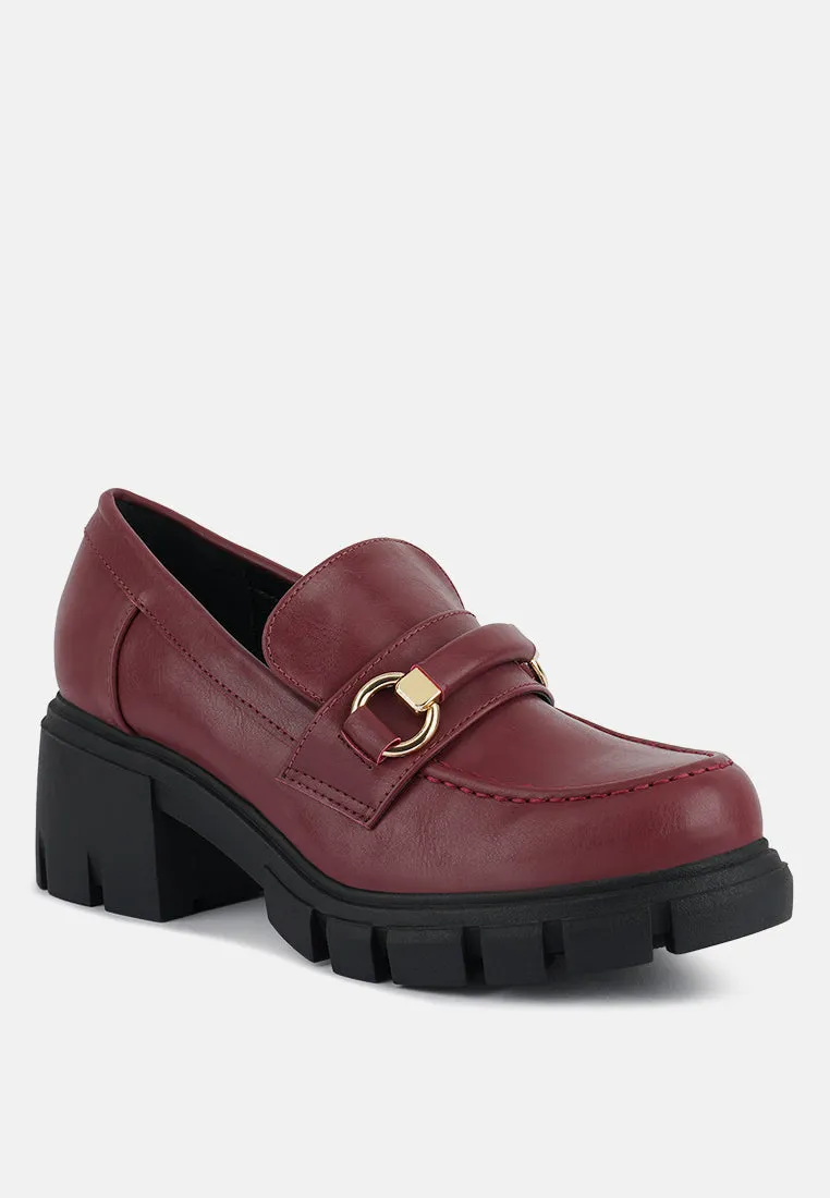 Chunky Platform Loafers By RAG