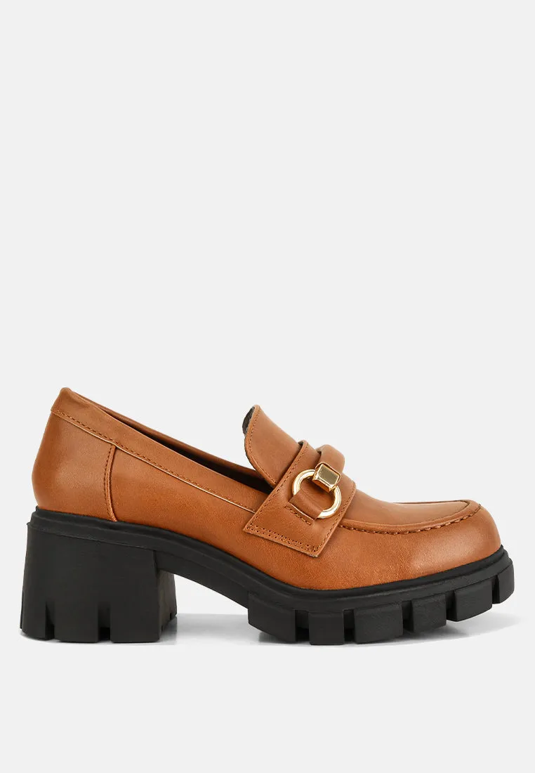 Chunky Platform Loafers By RAG