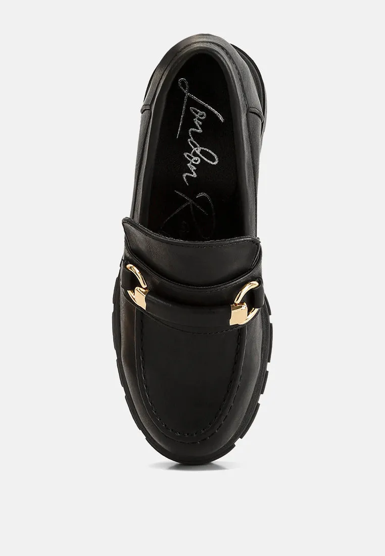 Chunky Platform Loafers By RAG