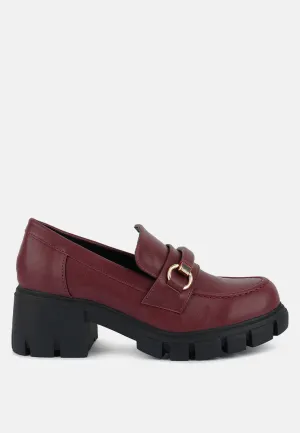 Chunky Platform Loafers By RAG