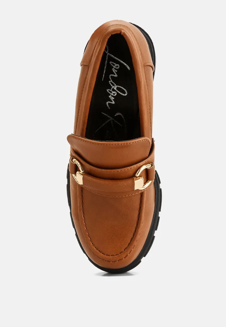 Chunky Platform Loafers By RAG
