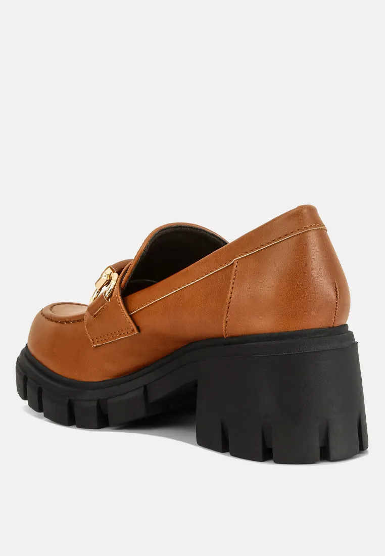 Chunky Platform Loafers By RAG