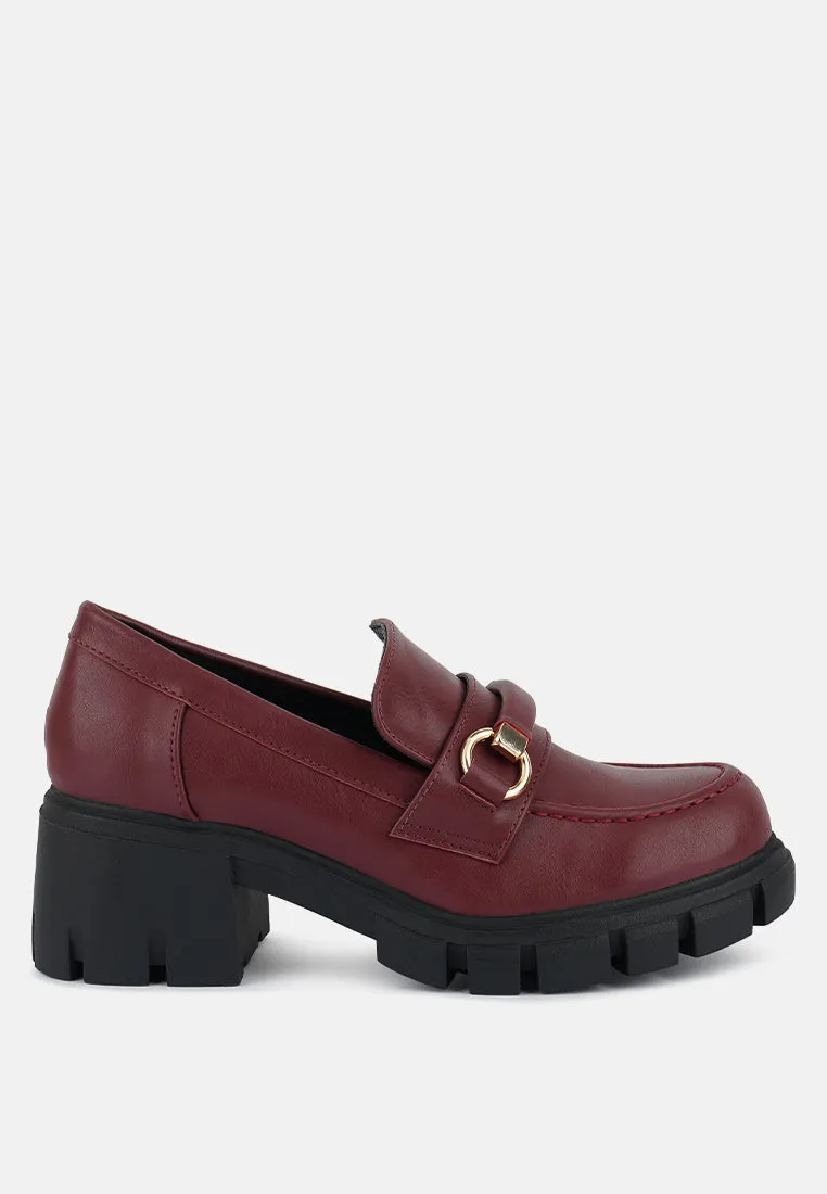 Chunky Platform Loafers By RAG