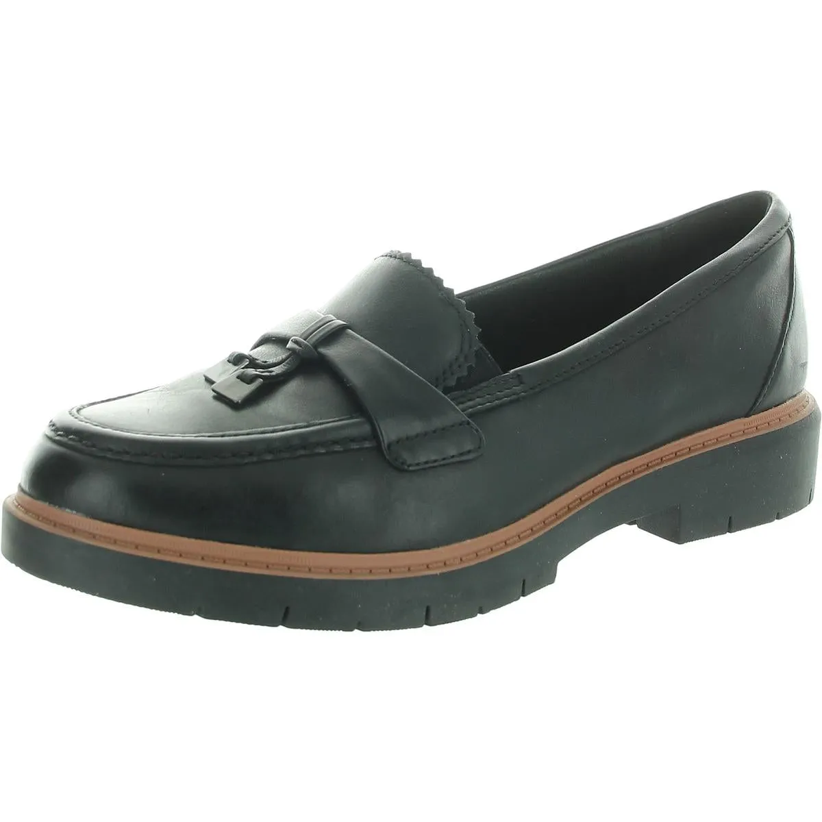 Clarks Womens 261744564060 Tassel  Loafers