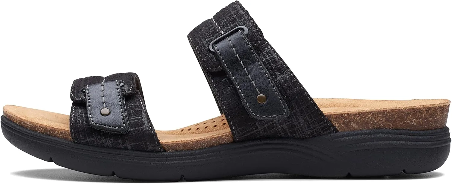 Clarks Women's April Dusk Slide Sandal