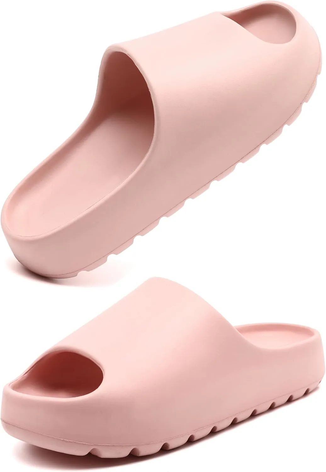 Cloud Slides for Women Men, Womens Walking Sandals Comfortable, Unisex Shower Shoes Thick Pillow Slippers, Waterproof House Slide Sandals Indoor Outdoor