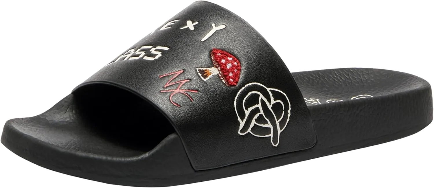 Coach Women's Udele Sport Slide with Sketch Print Platform