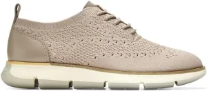 Cole Haan 4.Zerogrand Stitchlite Oxford Etherea Knit/Etherea Smooth Leather/Pumpkin/Optic White 7.5 C - Wide
