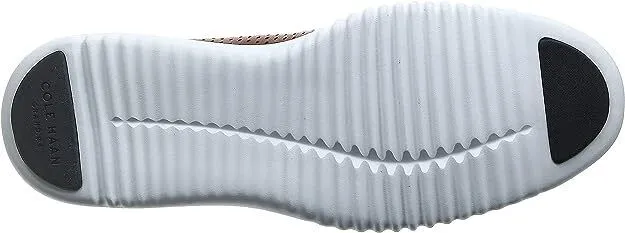 Cole Haan Mens 2.Zerogrand Laser Wingtip Oxford Lined British Tan/Ivory C27879