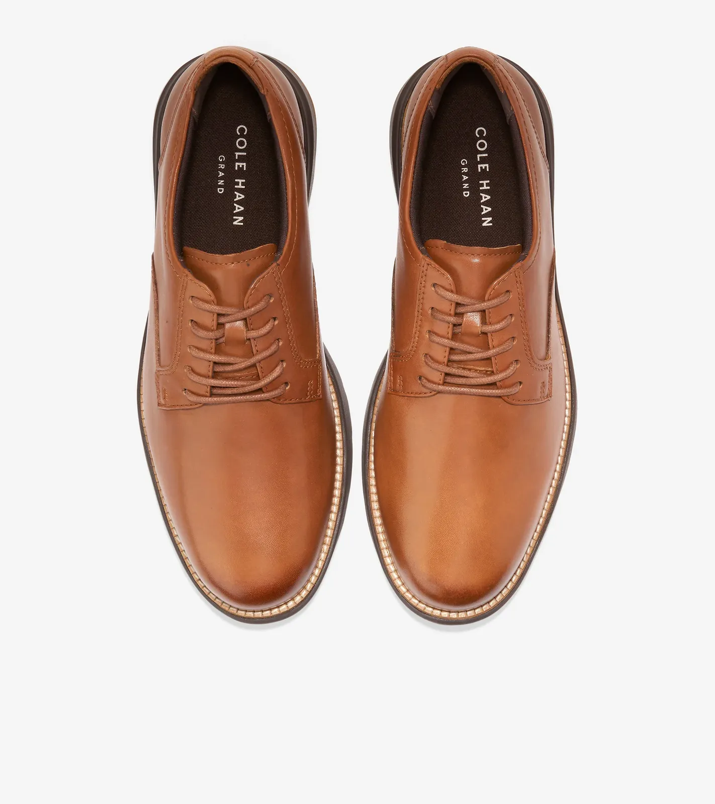 Cole Haan Men's Grand Atlantic Oxford CH British Tan Java Leather C36501