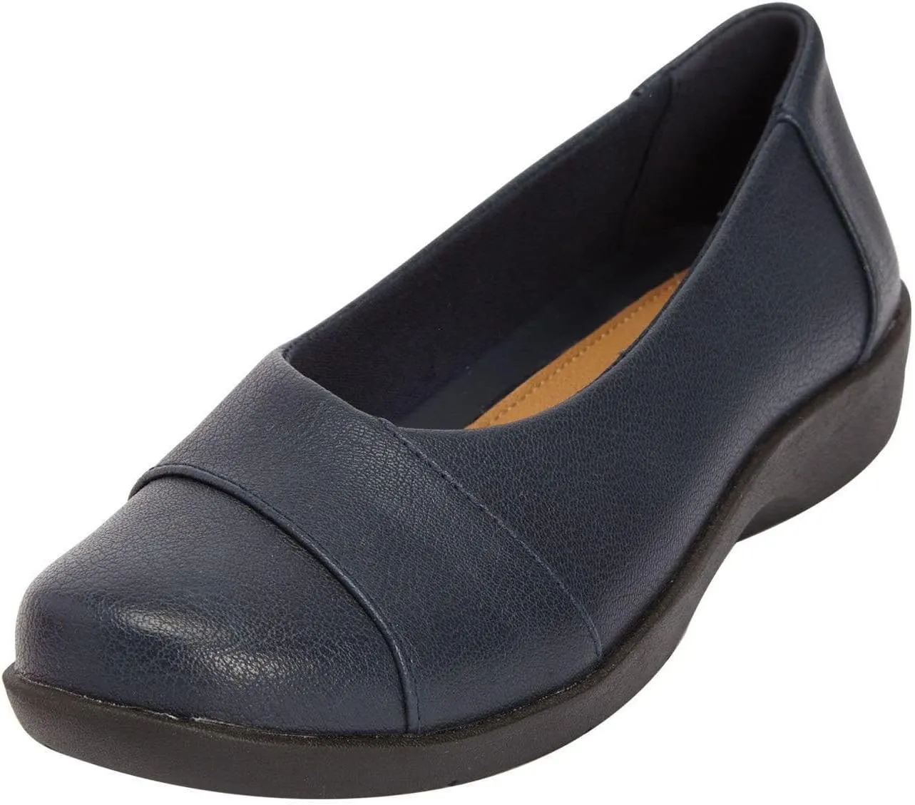 Comfortview Women's Wide Width The Gab Flat