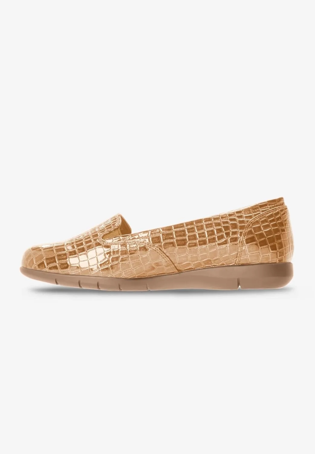 Comfortview Women's Wide Width The Leisa Flat