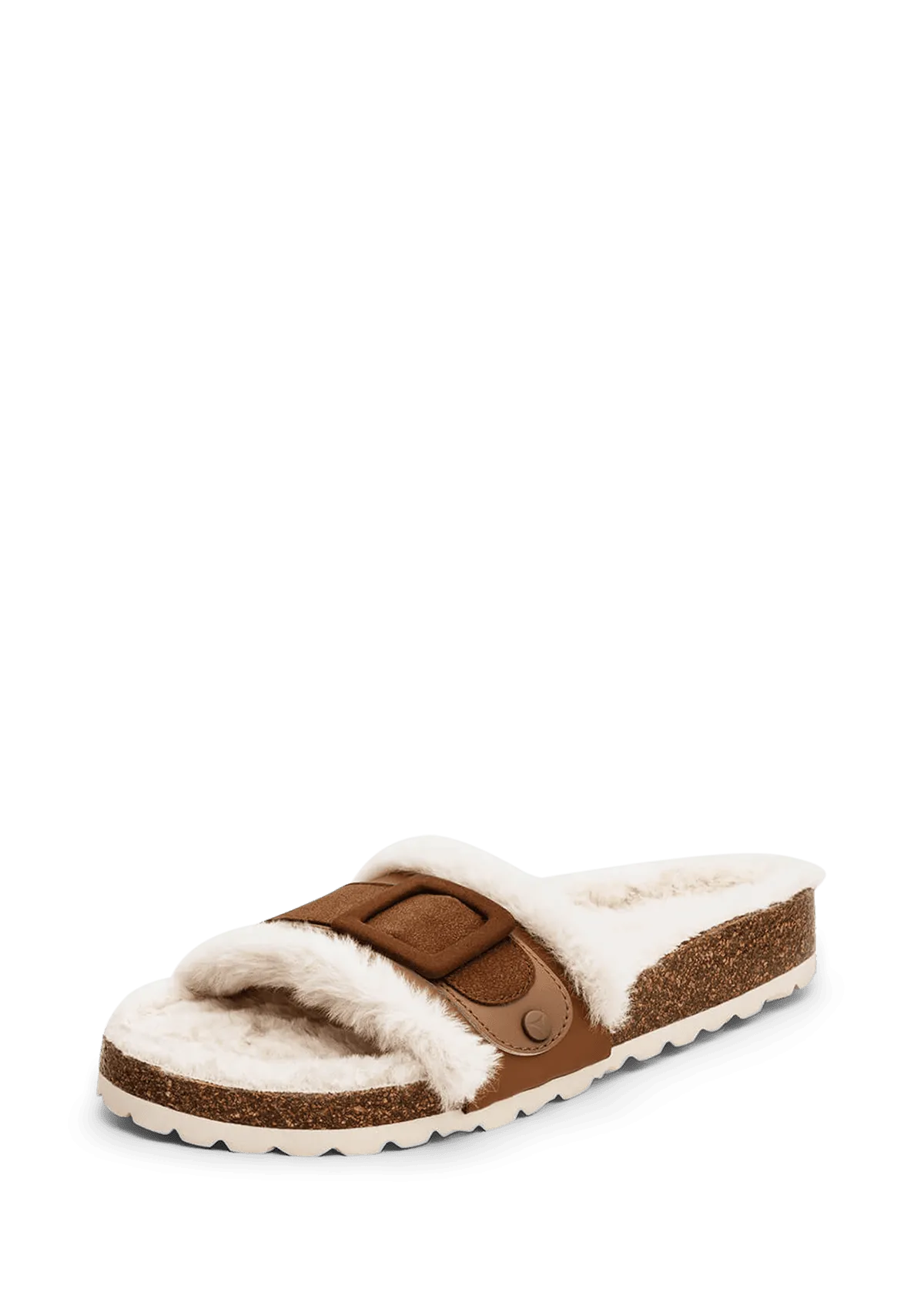 Comfy Classic - Casual Cork Fur Cognac