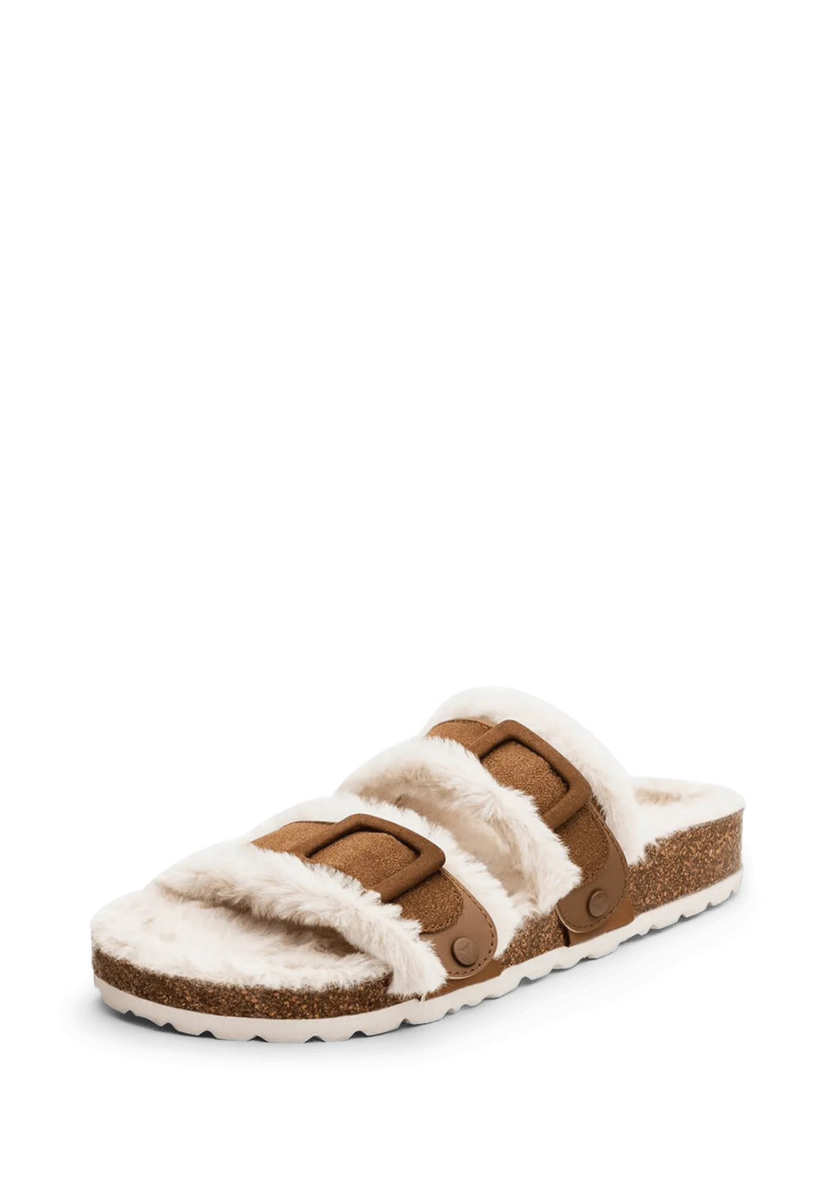 Comfy Classic - Casual Cork Fur Cognac