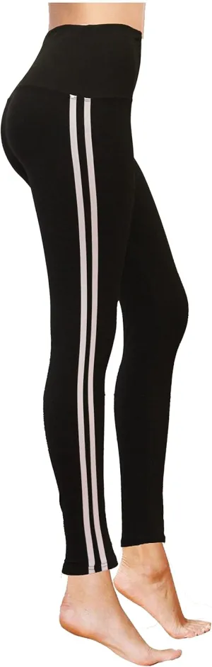 COMFY FOREVER Leggings for Women W/5' High Waist Tummy Control Ankle Length Pants