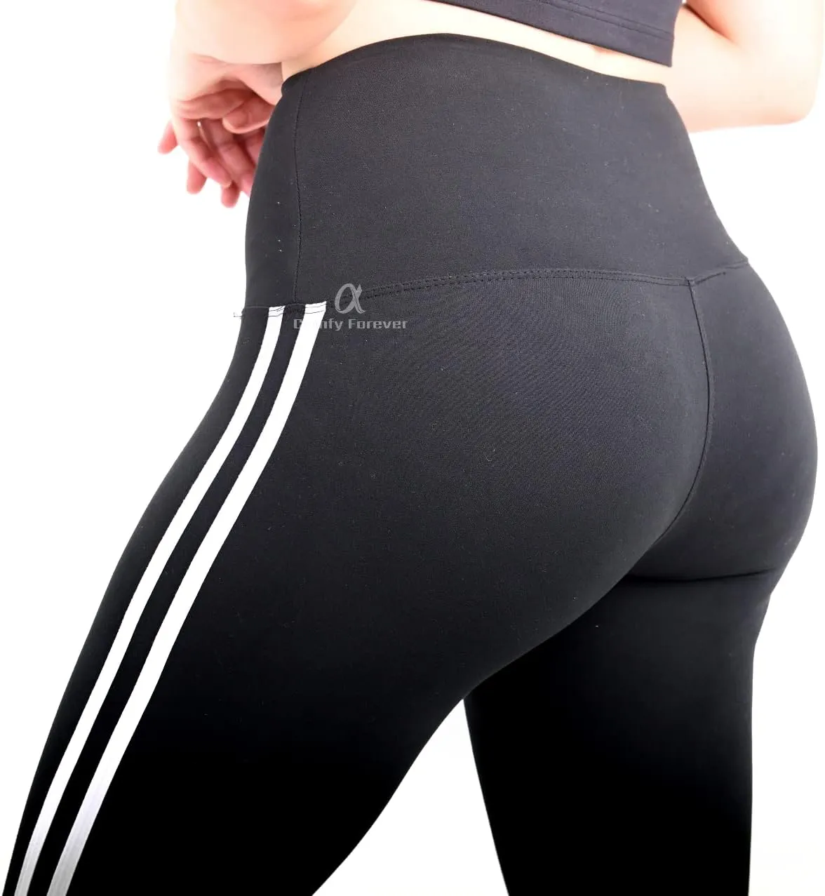 COMFY FOREVER Leggings for Women W/5' High Waist Tummy Control Ankle Length Pants