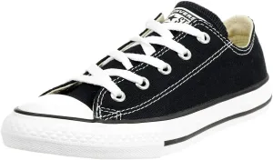 CONVERSE All Star Ox Junior Kids Trainer - Black, 1.5