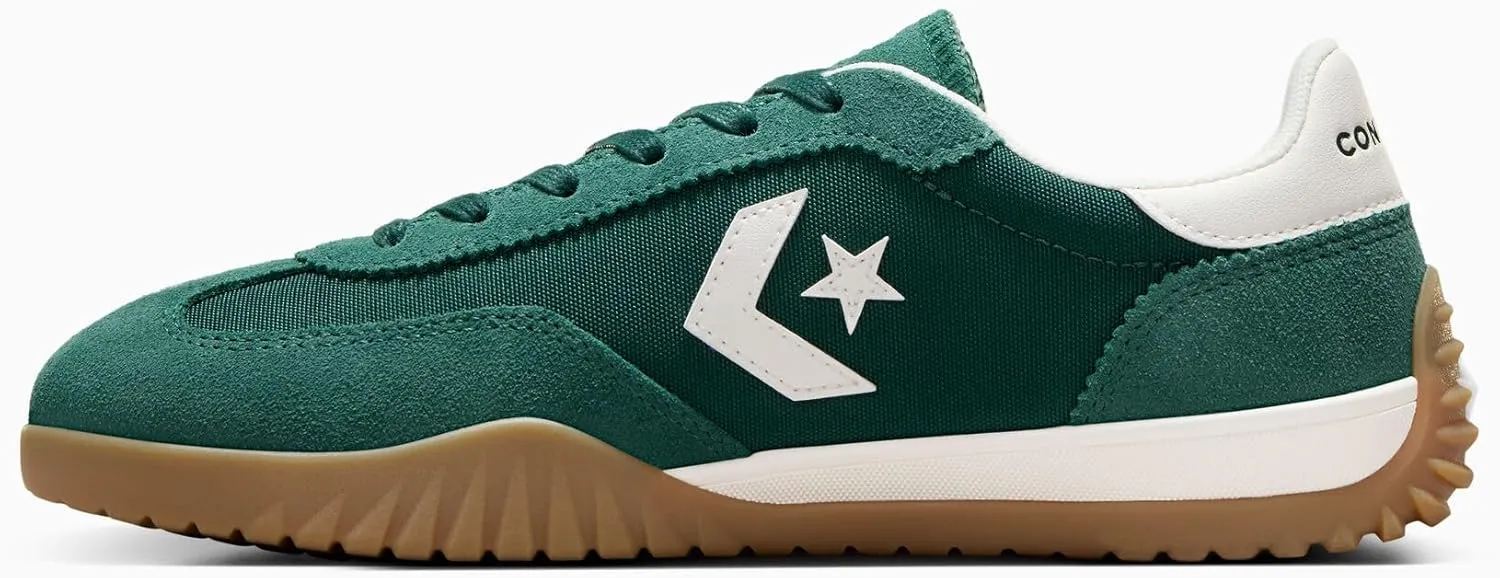 Converse Run Star Trainer Womens Low Top Sneaker (A13359C, Green Envy/Egret/White)