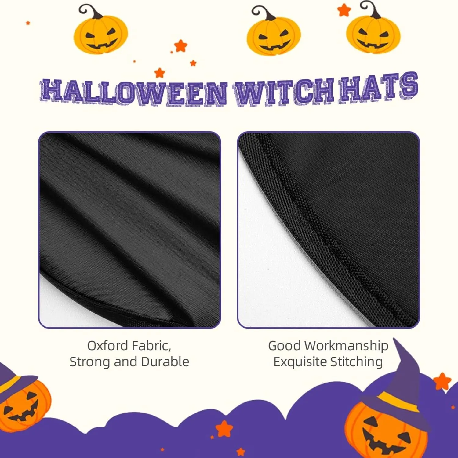 Cool Drum Set Print Halloween Hat Costumes Witch Hat For Party And Cosplay,Witch Party Decorations