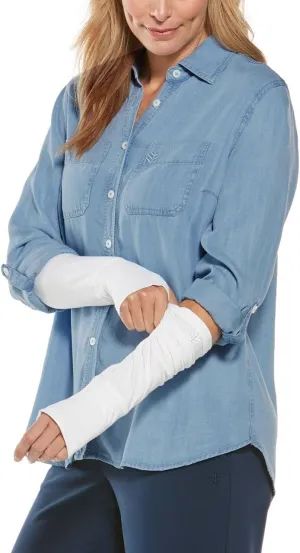 Coolibar UPF 50  Women's LumaLeo Sun Sleeves - Sun Protective