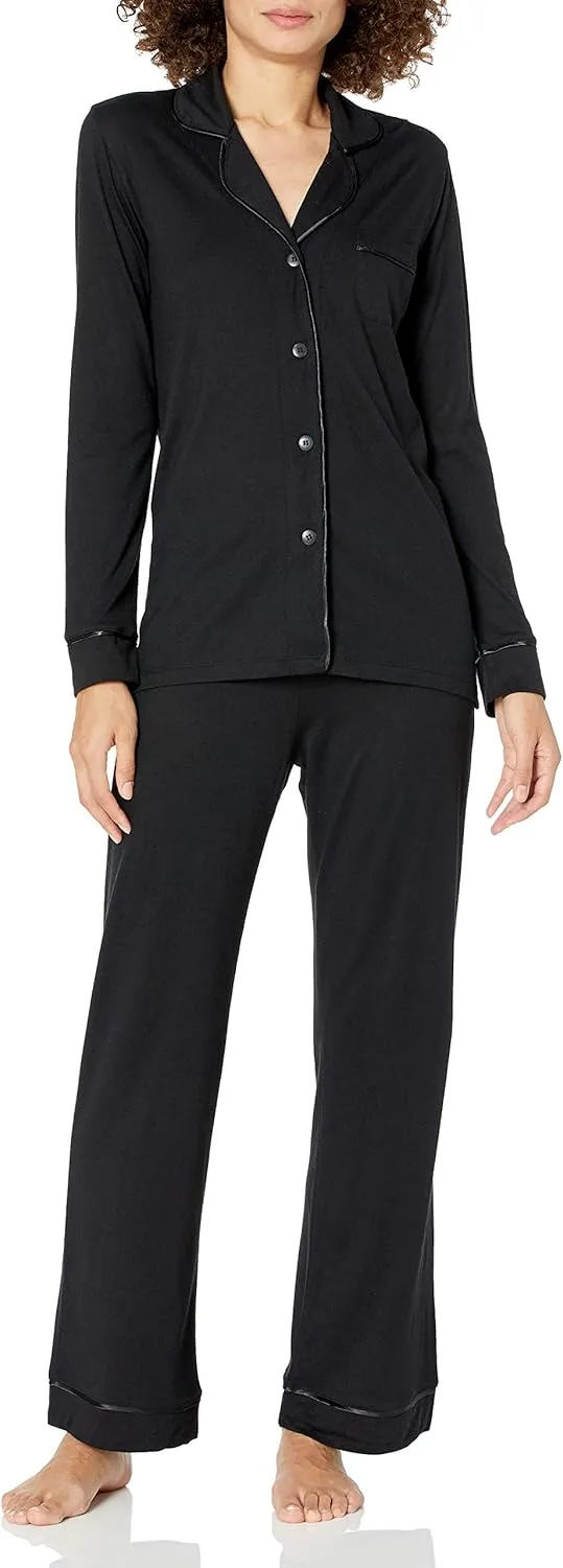 Cosabella Women's Bella Long Sleeve Top & Pant PJ Set