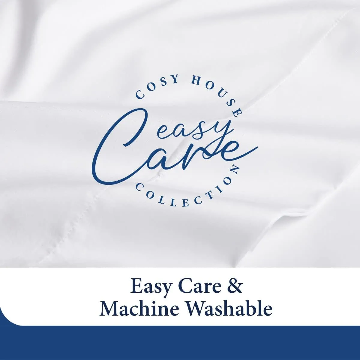 Cosy House Collection Luxury Bamboo Sheets - Blend of Rayon Derived from Bamboo - Cooling & Breathable, Silky Soft, 16-Inch Deep Pockets - 4-Piece Bedding Set - Queen, Cream