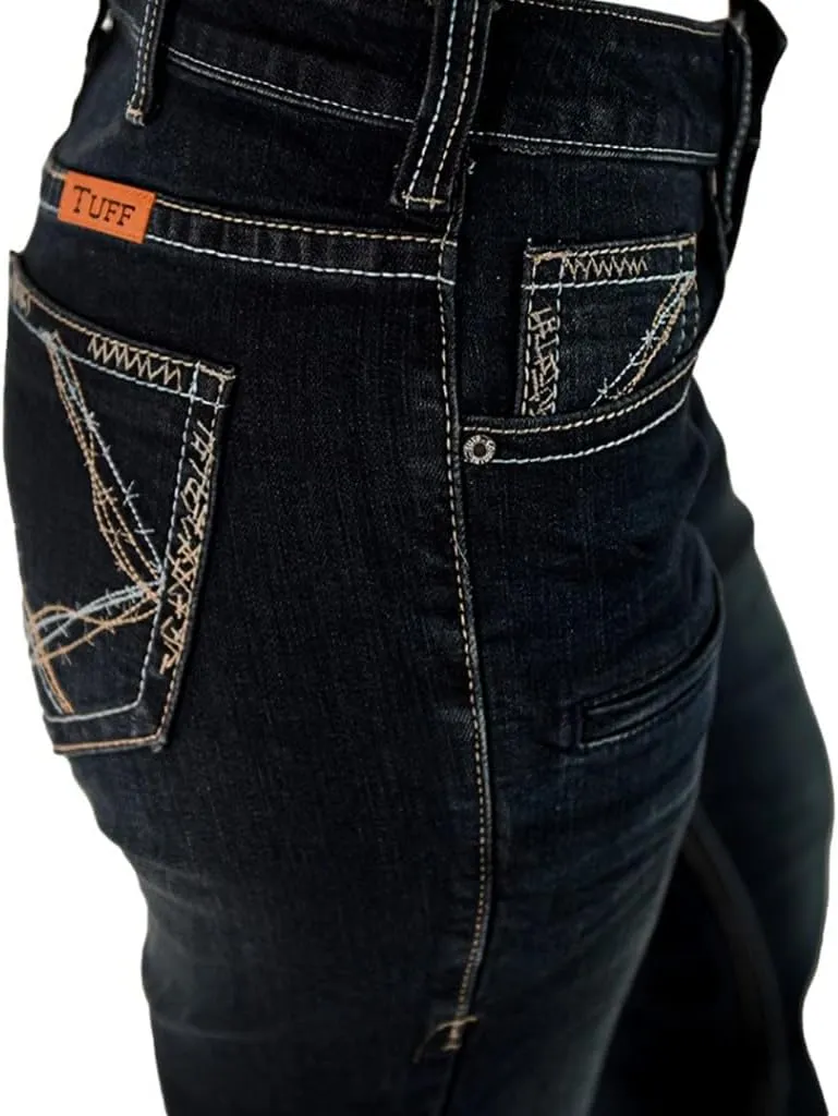 Cowgirl Tuff Western Jeans Women Trainer Bootcut Medium Wash JTRAIN