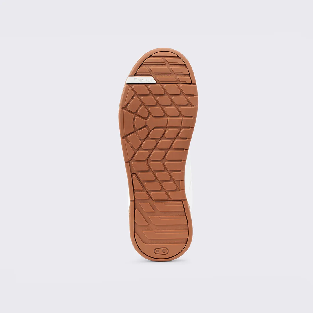 Crank Brothers Stamp Lace Flat Shoe Fabio Wibmer WHT/WHT/GUM 10