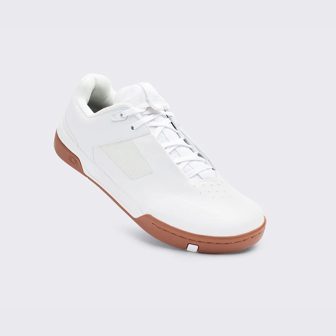 Crank Brothers Stamp Lace Flat Shoe Fabio Wibmer WHT/WHT/GUM 10