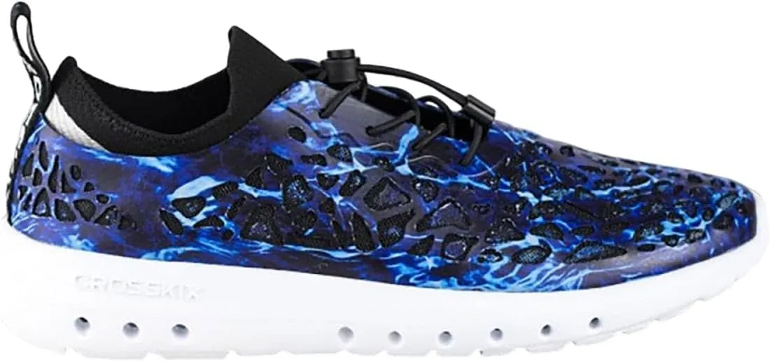 Crosskix Men's Tetra Closed Toe Dri-Fit Water Shoes - Multifunctional Waterproof Sneakers with Arch Support for Beach