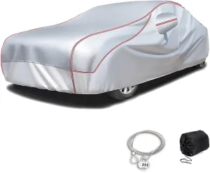 Custom Hail Proof Car Cover Compatible with Mercedes EQB(2021-2023),Multi-Layered Car Hail Blankets with Cotton Outdoor Full Exterior Covers Waterproof Sunproof All Weather Protection(Silver)