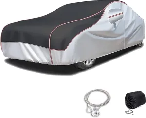 Custom Hail Proof Car Cover compatible with Mercedes GL 63 AMG X166 2012-2016,Multi-Layered Car Hail Blankets with Cotton Outdoor Full Exterior Covers Waterproof Sunproof All Weather Protection(Black)
