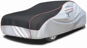 Custom Hail Proof Car Cover Compatible with VW Caddy Maxi Life MPV 2003-2021,Multi-Layered Car Hail Blankets with Cotton Outdoor Full Exterior Covers Waterproof Sunproof All Weather Protection(Black)