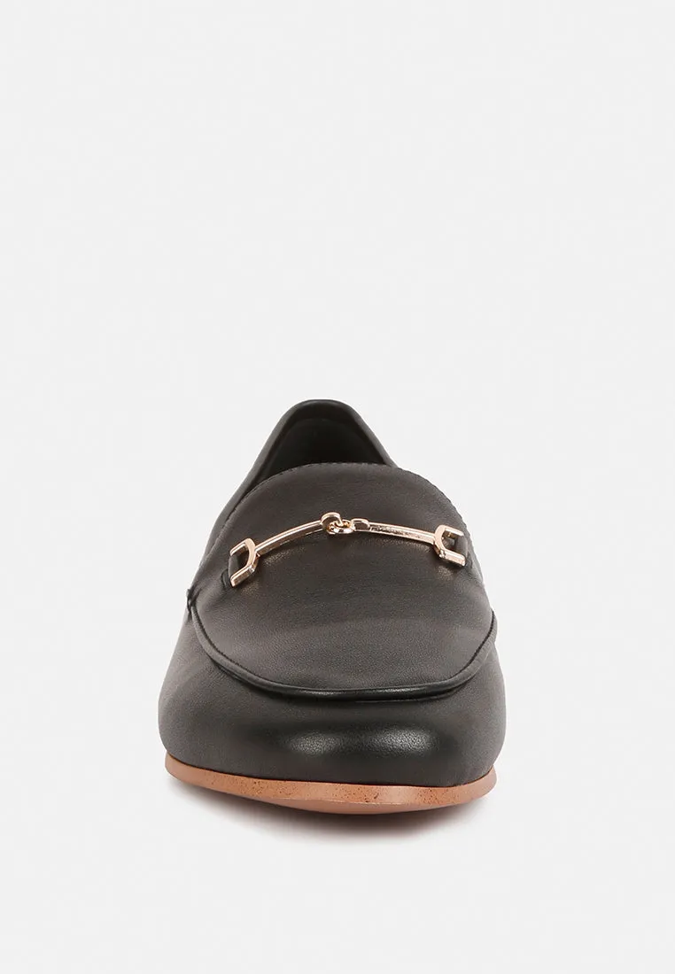 Dareth Horsebit Flat Heel Loafers By Ruw